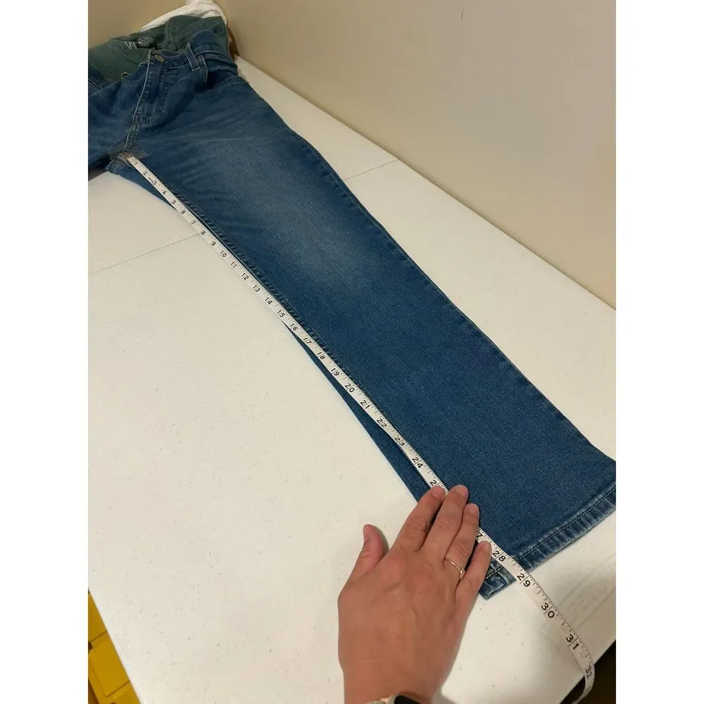Hollister Men's 32x30 Dark Wash Slim Straight Jeans Casual Classic